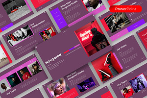 Novgorod – Business PowerPoint, a Presentation Template by kreatifreya