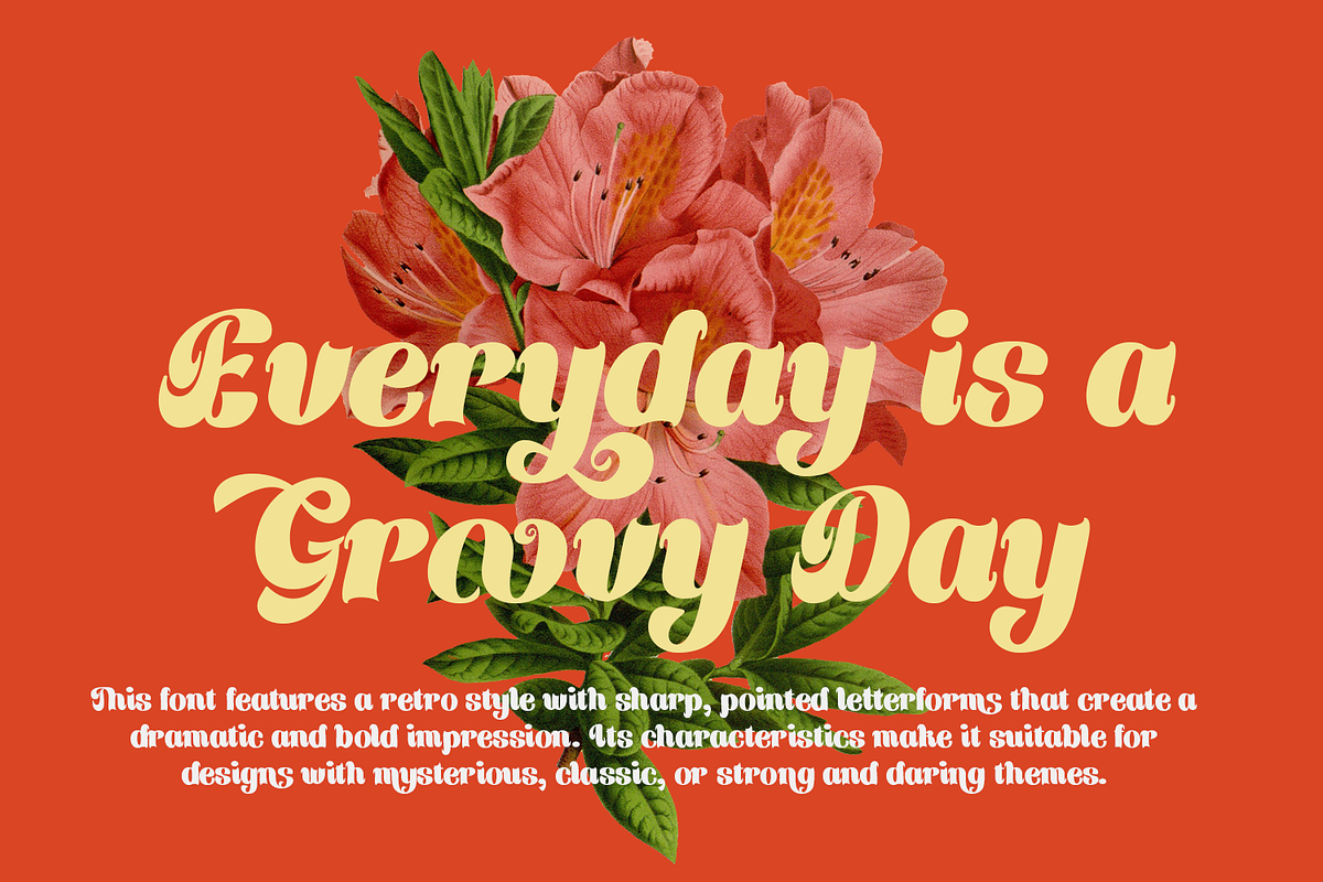 Handriyen Bold Script, a Script Font by madeDeduk (Photo 4 of 10)