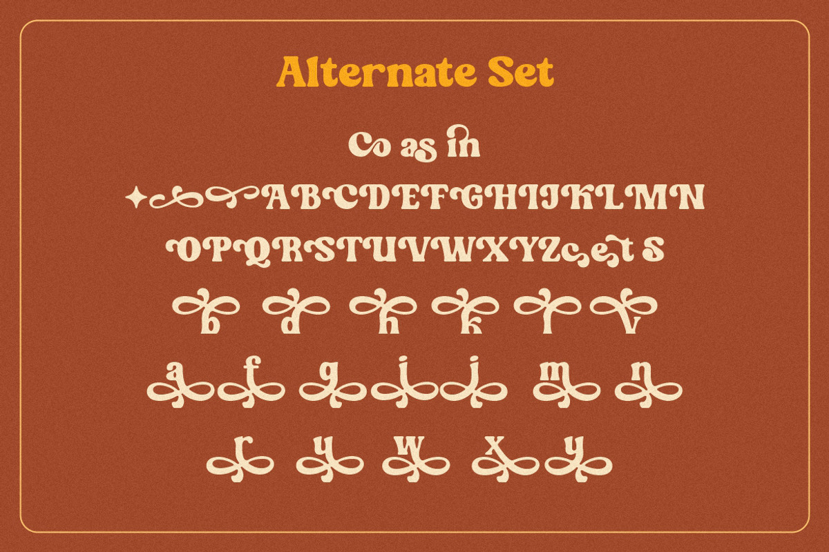 Shine Coasty - Retro Serif Font!, a Serif Font by HansCo Studio (Photo 9 of 9)