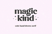Magickind | Hand-drawn Serif Font, a Serif Font by KA Designs (Thumbnail 1 of 9)