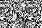 Crazy New York pattern, a Pattern Graphic by yuanden graphics (Thumbnail 2 of 4)