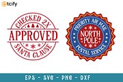 Christmas Stamps Designs, an Object Graphic by Etcify (Thumbnail 3 of 3)