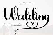 Wedding, a Handwritten Font by InermediaSTUDIO (Thumbnail 1 of 7)