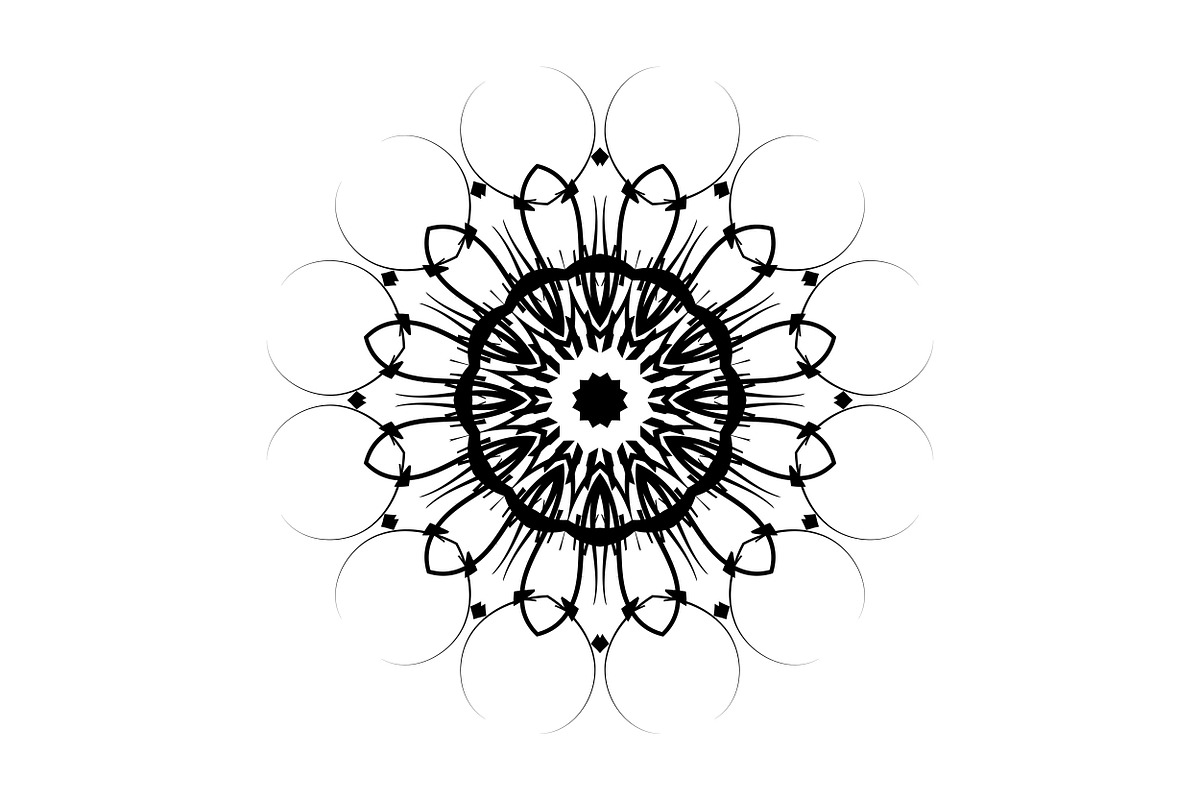 Premium Mandala Illustration Pack, a Decorative Illustration by NJ Himel (Photo 36 of 101)