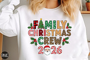 Retro Family Christmas Crew 2026 Png, an Illustration by Libby Wishes (Thumbnail 1 of 4)