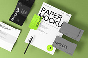 Minimal Branding Stationery Mockup, an Advertising Mockup by East Gallery (Thumbnail 15 of 15)