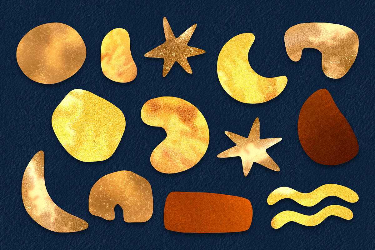 Luxury Gold Textures & Backgrounds, a Texture Graphic by Moon House Shop (Photo 5 of 6)