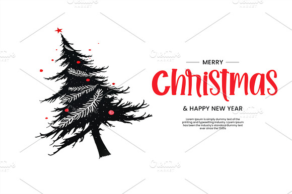 Merry Christmas and New Year PSD preview 2
