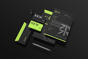 Brand Stationery Mockup, an Advertising Mockup by Pikachudesign (Thumbnail 2 of 4)