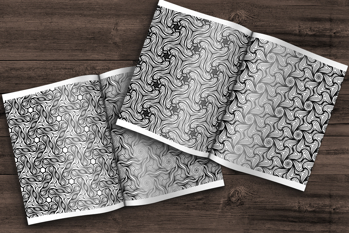 125 seamless hand drawn textures, a Pattern Graphic by Mandarinkas art (Photo 5 of 23)
