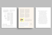 Minimalist E-book Layout, an UI Kit Template by ContestDesign (Thumbnail 5 of 6)
