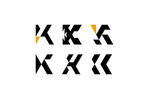 Letter K Logo Modern Design Vol. 6