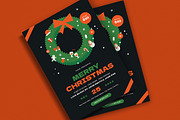 Christmas Party Flyer, a Flyer Template by VectorVactory (Thumbnail 3 of 3)