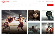 My Tube Video Theme HTML Template, a HTML Template by oLanding (Thumbnail 2 of 6)