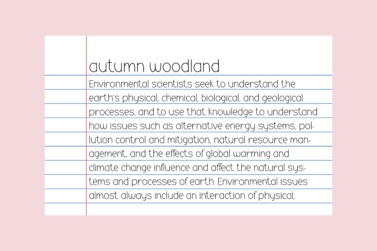 NOTEBOOK HANDWRITING FONT BUNDLE V6, a Handwritten Font by Blush Font Co. (Photo 2 of 11)