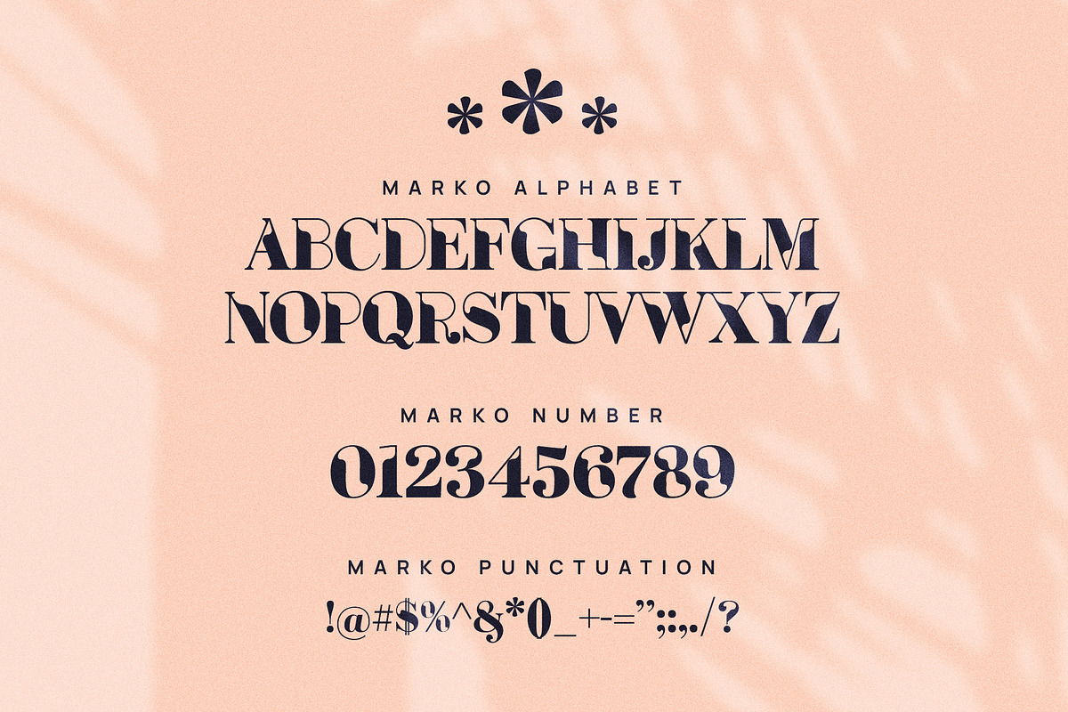 Marko Elegant & Unique Serif Font, a Serif Font by Graphicxell (Photo 10 of 10)