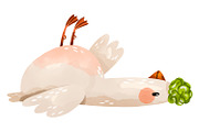 Cute Halloween Geese Clipart Drawn, an Animal Illustration by the_myro (Thumbnail 3 of 7)