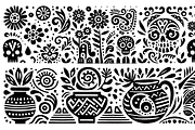 Vintage Culture Dance Folk Art, a Decorative Illustration by devastd (Thumbnail 27 of 28)