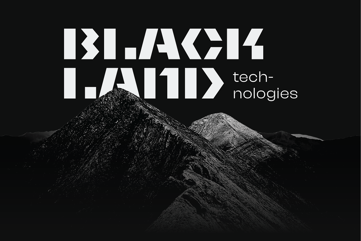 Obac-Geometric Stencil Display Font, a Sans Serif Font by Ebad Designs (Photo 6 of 7)