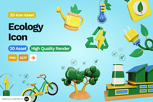 3D Ecology Icon