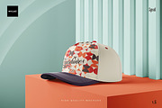 Cap Mockup Set v.6, an Apparel Mockup by Mocart (Thumbnail 6 of 9)