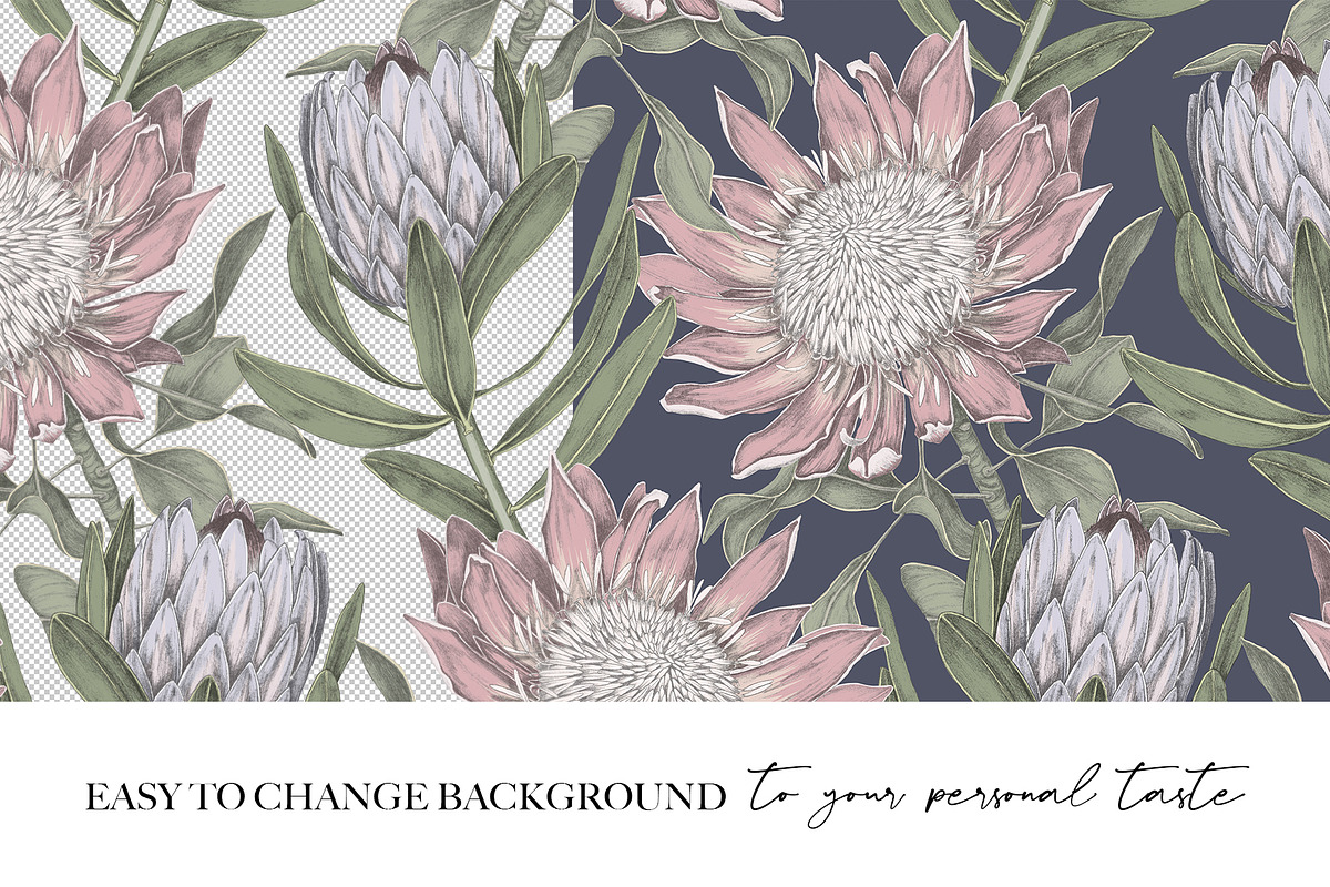 Luxury Sketchy Floral Vintage, a Pattern Graphic by Alisa Fimen Design (Photo 9 of 11)