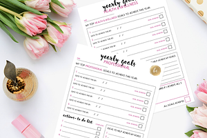 2020 Goals & Yearly Planner