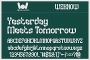 Alternative Future font, a Sans Serif Font by weknow (Thumbnail 3 of 8)