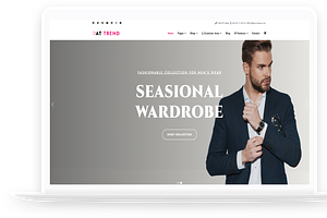 AT Trend - Fashion Magazine Template