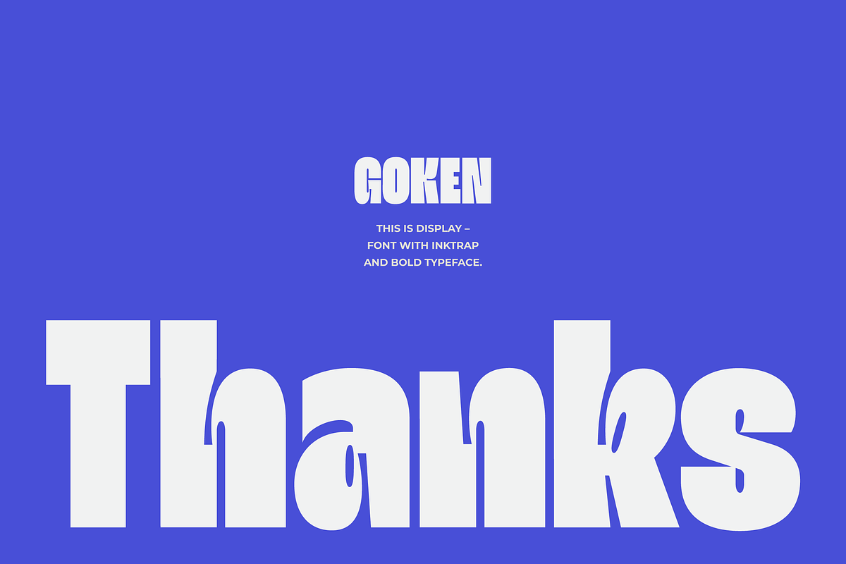 Goken - Bold Font, a Sans Serif Font by limitype (Photo 10 of 10)