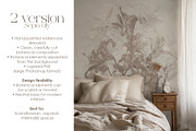 Timeless Lily wall mural set, a Wallpaper Graphic by Timofi Art (Thumbnail 7 of 13)