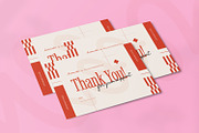 Customer's Support - Thank You Card, a Card Template by VUNIRA (Thumbnail 3 of 3)