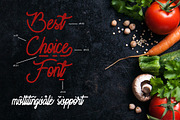 Moonchrome typeface + Bonus, a Script Font by madeDeduk (Thumbnail 9 of 9)