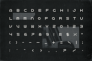 Night Division – Future Font, a Font by Clint English (Thumbnail 5 of 8)