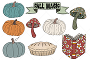 Thanksgiving Cozy Fall Clipart, a Graphic by Murphy & Frank (Thumbnail 3 of 8)