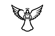 Cupid Angel Valentine Vector Bundle, an Illustration by jahid234 (Thumbnail 4 of 47)