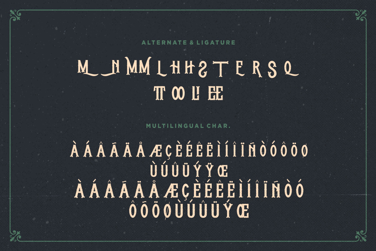Whisholder Vintage Instagram, a Font by Creatype Studio (Photo 12 of 16)