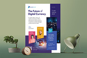 The Future Of Digital Currency, a Flyer Template by Boostock (Thumbnail 3 of 4)
