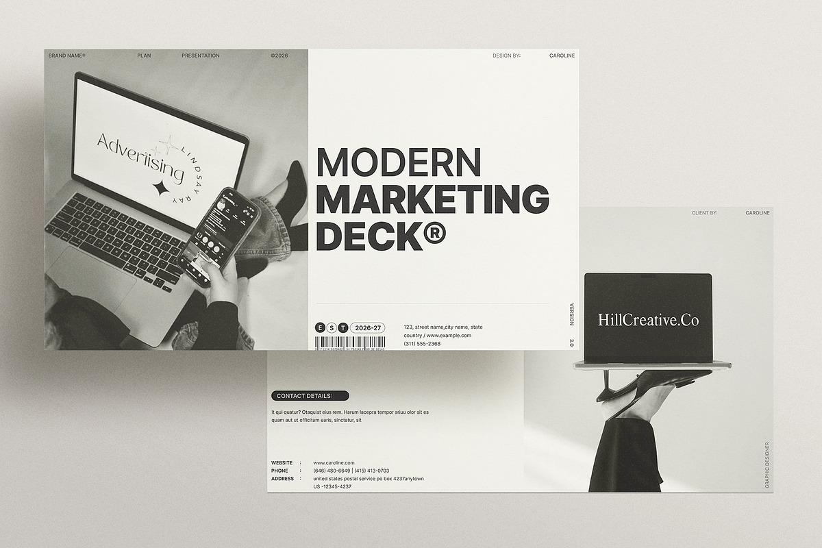 Marketing Plan Presentation Template, a Presentation Template by Studio Monova (Photo 13 of 13)