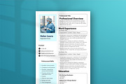 Nurse Resume Template, a Print Template by Snapybiz (Thumbnail 8 of 10)