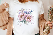 Watercolor Vivid Floral Collection, an Illustration by CreationArt (Thumbnail 4 of 10)