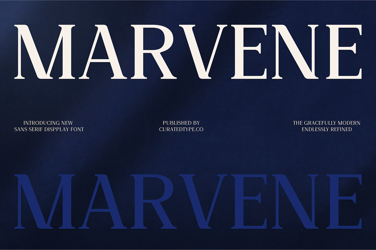 Marvene - Serif Font, a Serif Font by CuratedType Studio (Photo 1 of 10)
