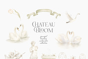 Chateau Bloom-English Garden Clipart, an Object Illustration by studioequinox (Thumbnail 7 of 15)