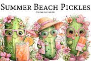 Summer Beach Pickles Clipart, an Illustration by Designworld (Thumbnail 1 of 5)