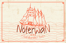 Noterwan A Handwritten Font