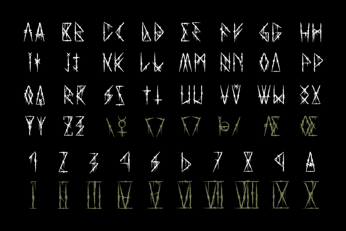 Atuvuta - font preview 2
