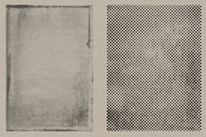 Halftone Vector Paper Textures