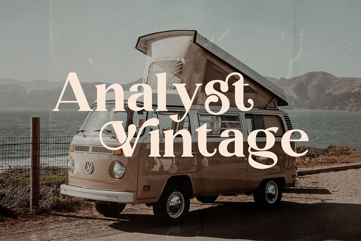 Viera Retro Serif Font, a Serif Font by Idea Studio (Photo 5 of 15)