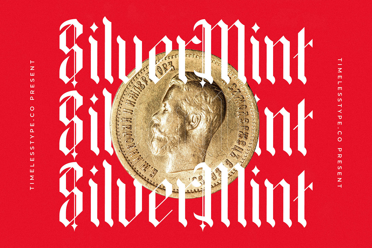 Bold Riot Modern Blackletter, a Blackletter Font by timelesstype.co (Photo 15 of 20)