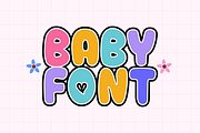 Sweet Lovely - Bubble Display Font, a Handwritten Font by KiddoGlyphs Studio (Thumbnail 3 of 5)